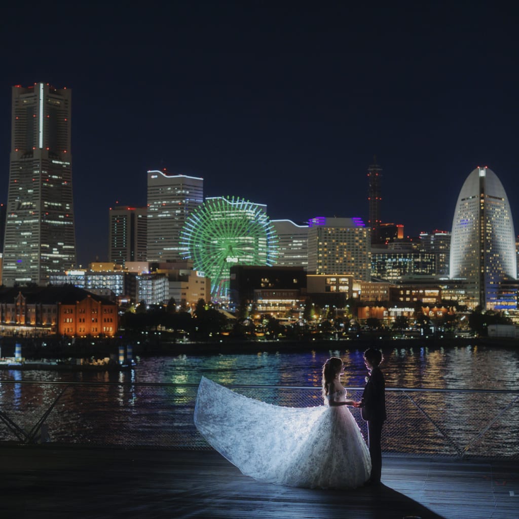 和装ハウススタジオ+日本大通り+大桟橋ロケーション