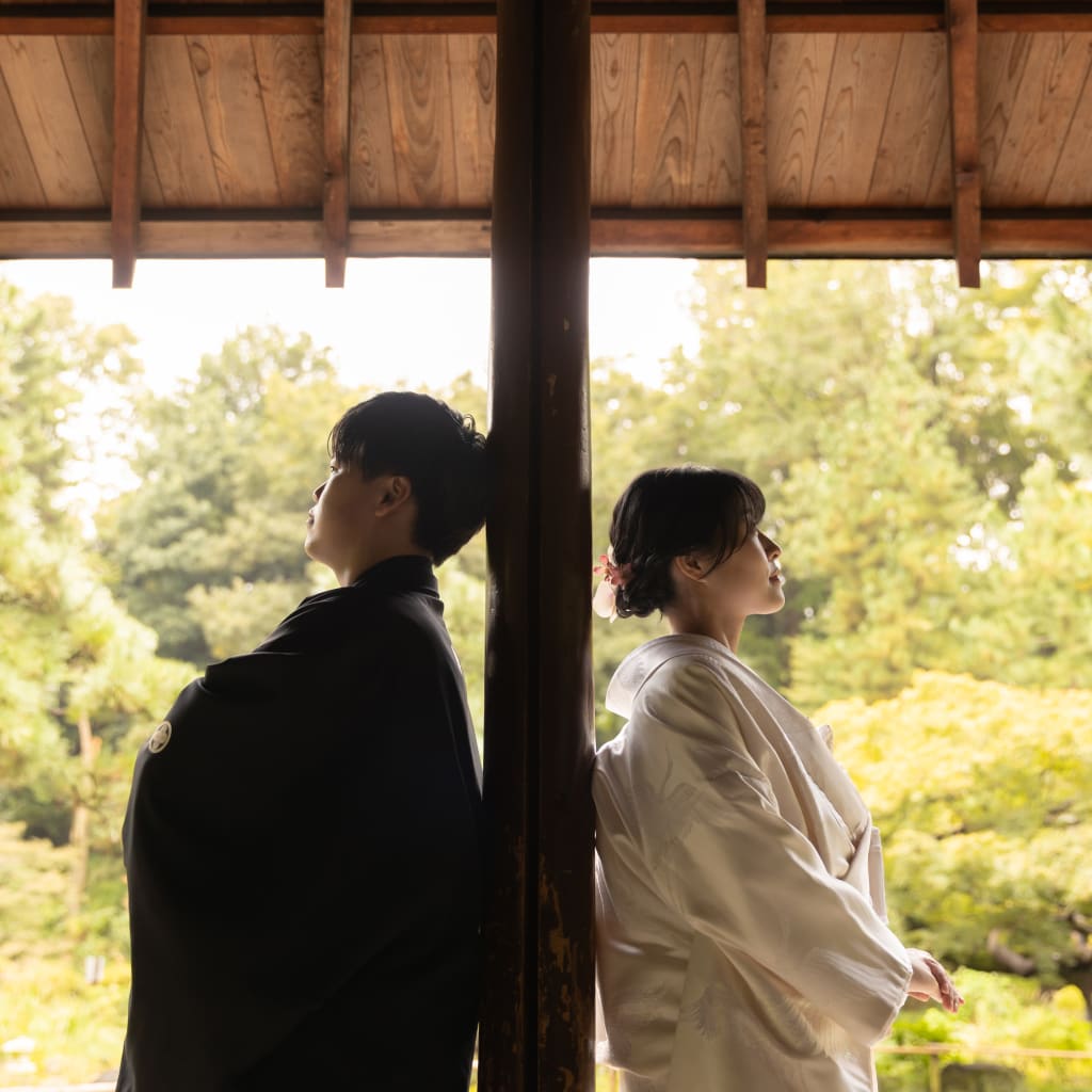 雨の甘泉園