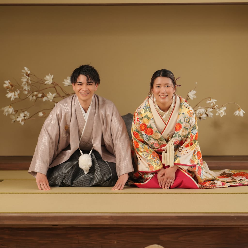 暑い時期もおすすめ！屋内庭園スタジオ | デコルテフォトグラフィー | 前撮り・フォトウェディング