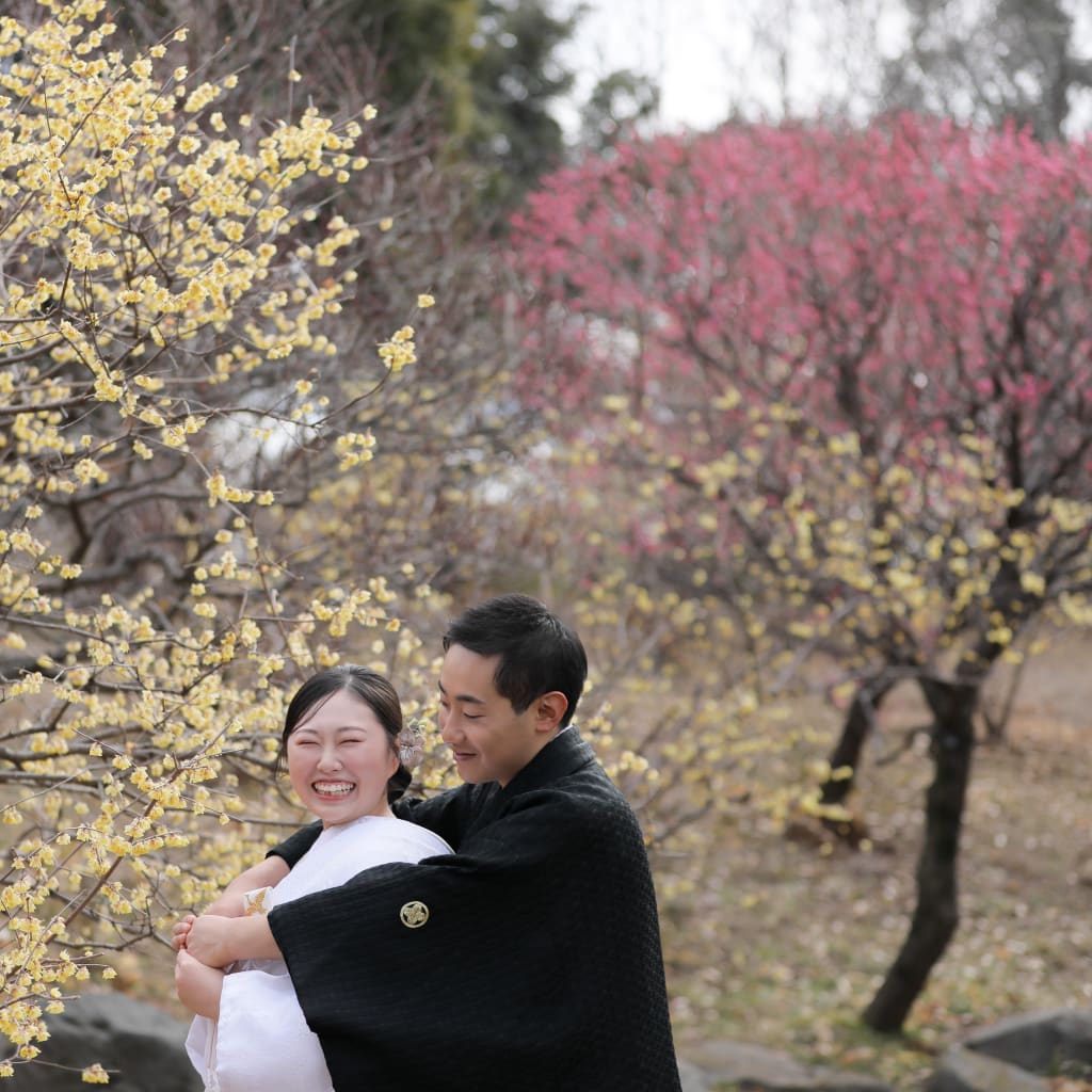 梅の花（昭和記念公園） | デコルテフォトグラフィー | 前撮り・フォトウェディング