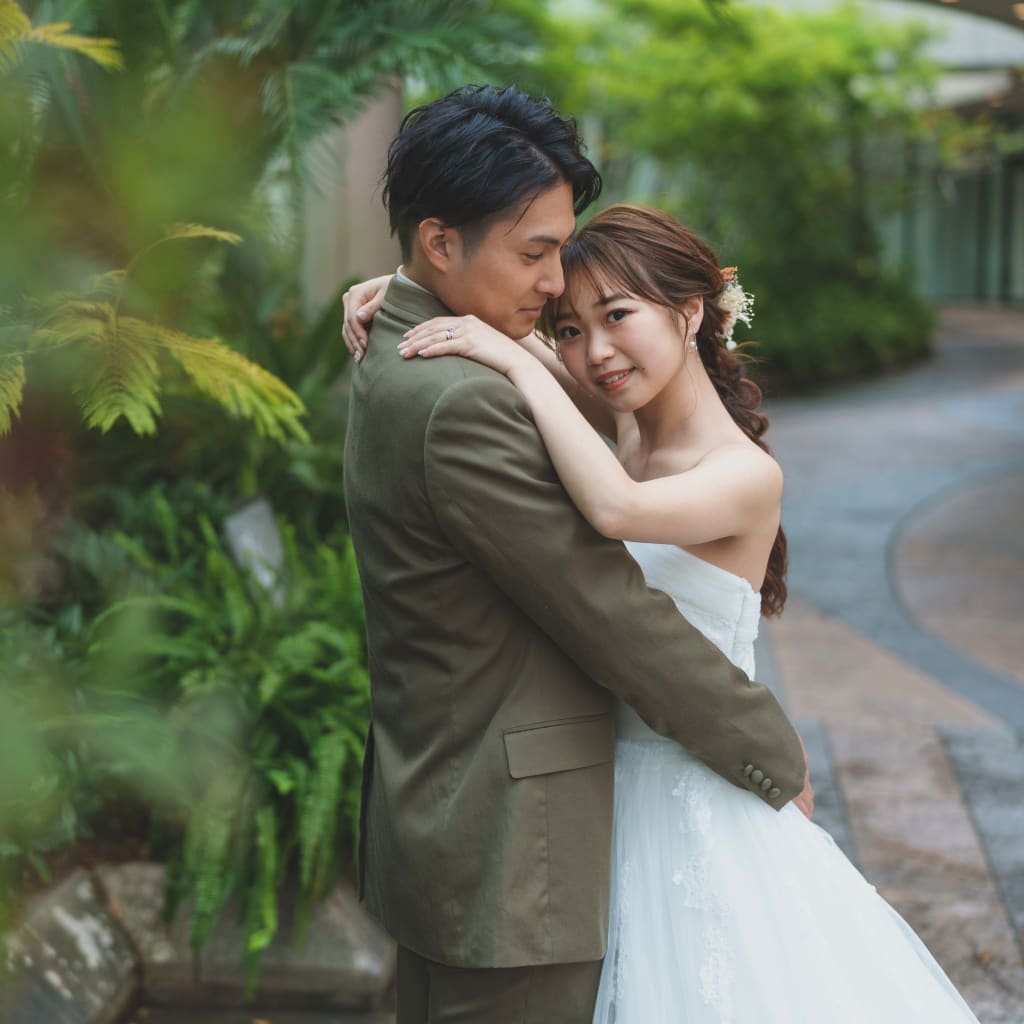 パークスガーデンロケーション | デコルテフォトグラフィー | 前撮り・フォトウェディング