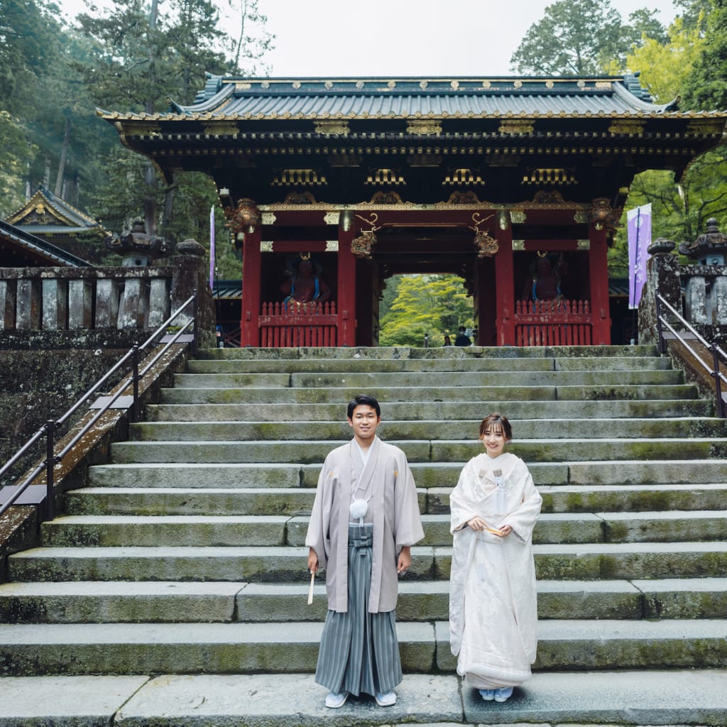 世界遺産で残す結婚写真