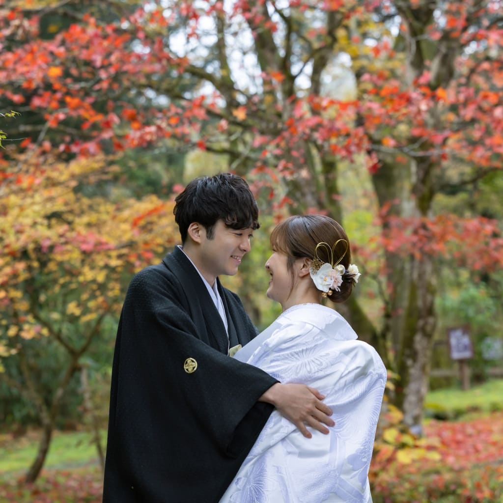 田母沢御用邸の秋🍂✨ | デコルテフォトグラフィー | 前撮り・フォトウェディング