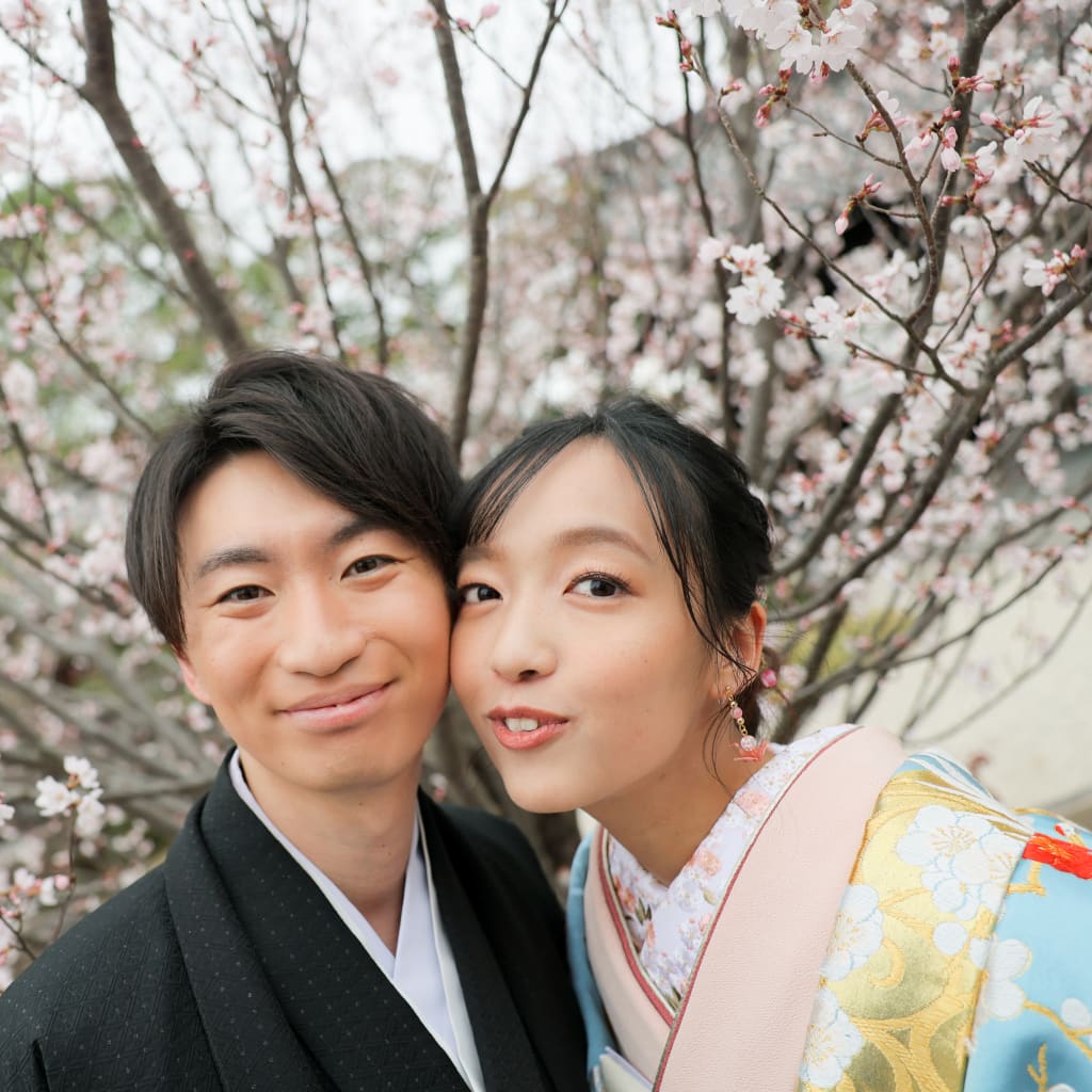 春の日本庭園ロケーション撮影！ | デコルテフォトグラフィー | 前撮り・フォトウェディング