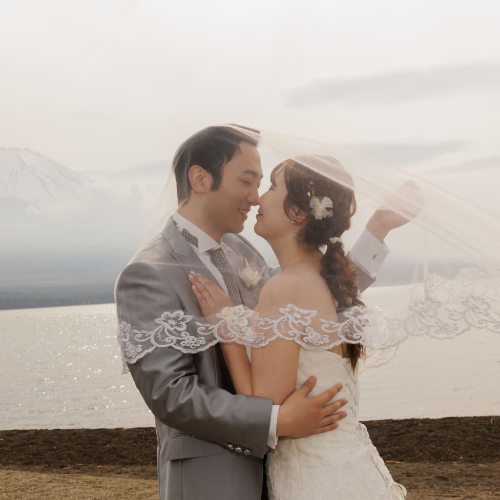 富士山満喫ロケーション | デコルテフォトグラフィー | 前撮り・フォトウェディング