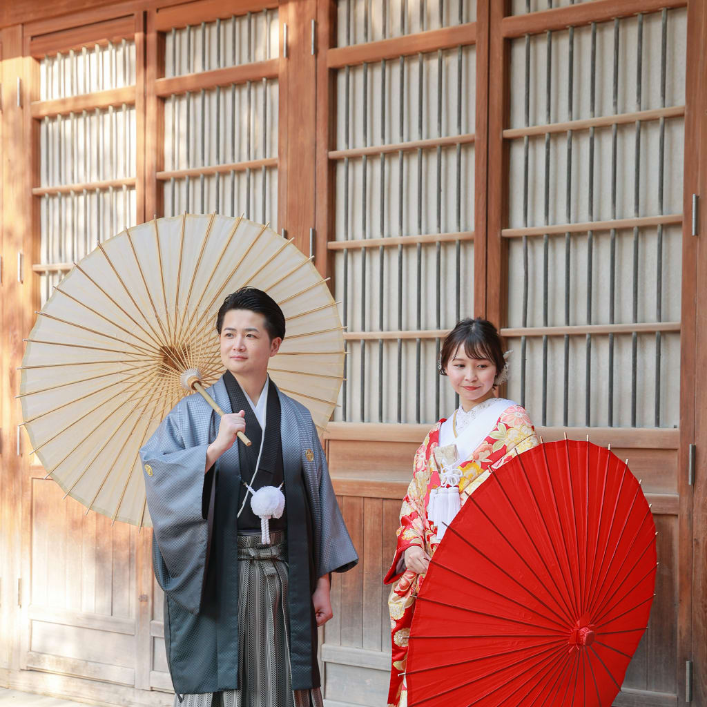 フォトウェディング　神社