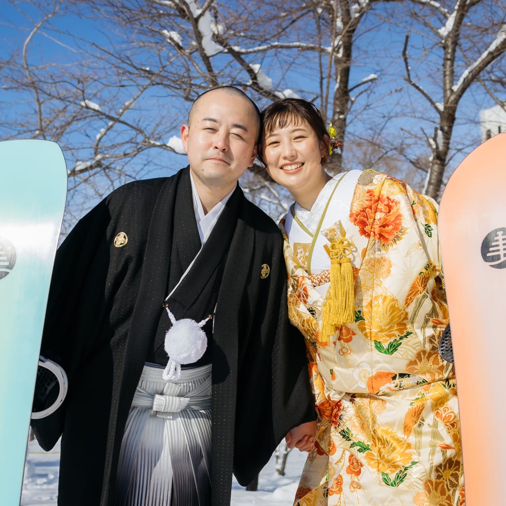 冬の中島公園！ | デコルテフォトグラフィー | 前撮り・フォトウェディング