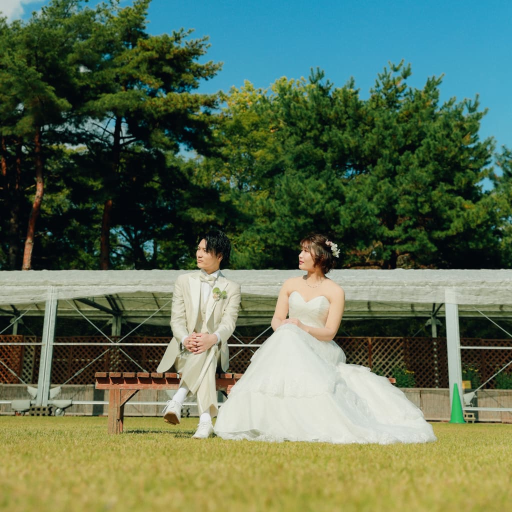 快晴！の「植物園」ロケーション＾＾ | デコルテフォトグラフィー | 前撮り・フォトウェディング