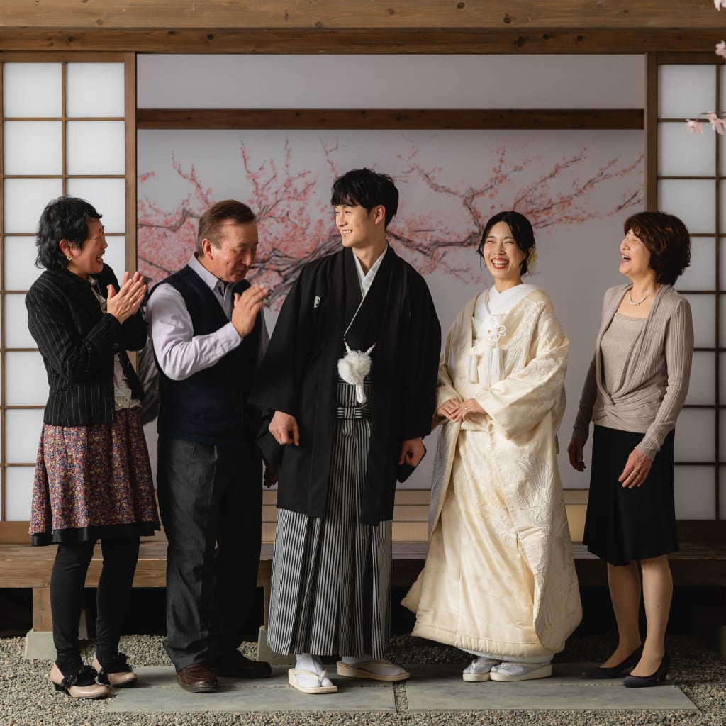 2人と家族の時間 | デコルテフォトグラフィー | 前撮り・フォトウェディング