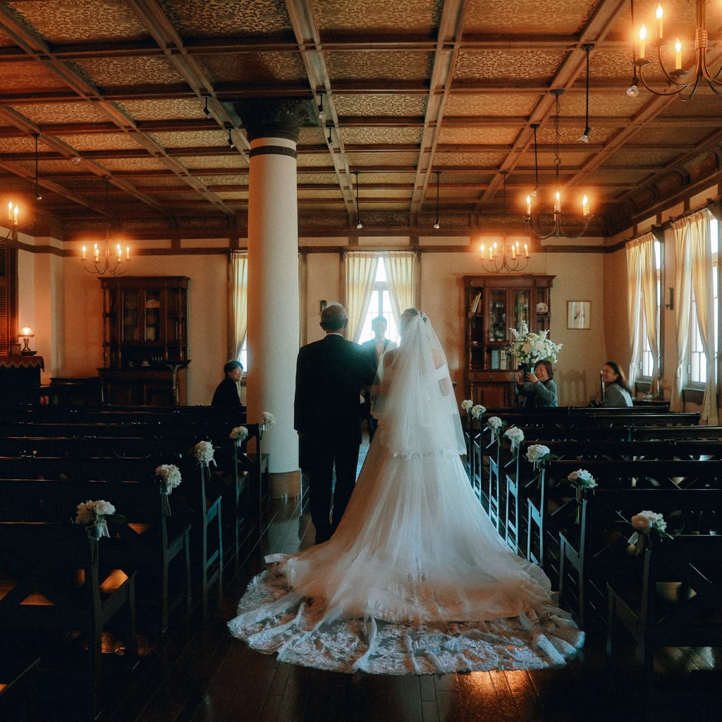 パビリオンコートで彩る愛の瞬間 