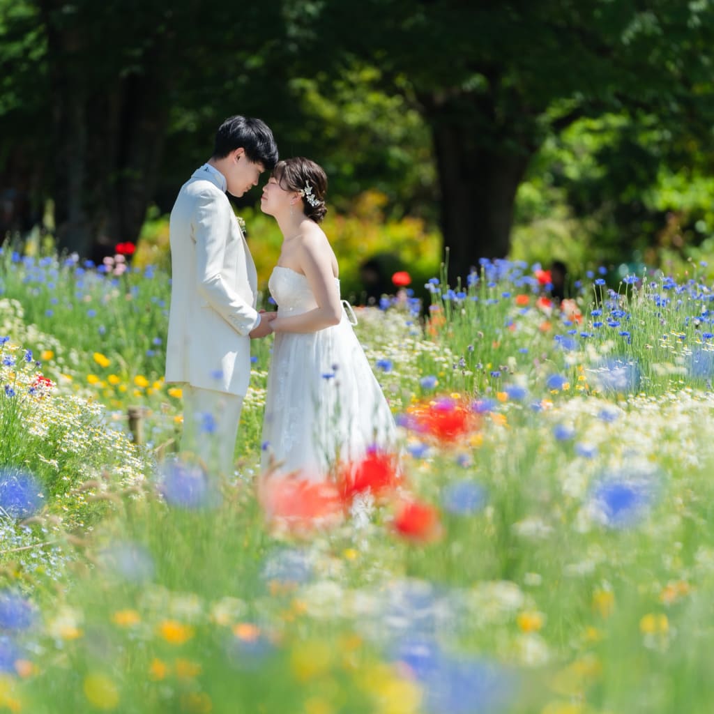 昭和記念公園ロケーション | デコルテフォトグラフィー | 前撮り・フォトウェディング