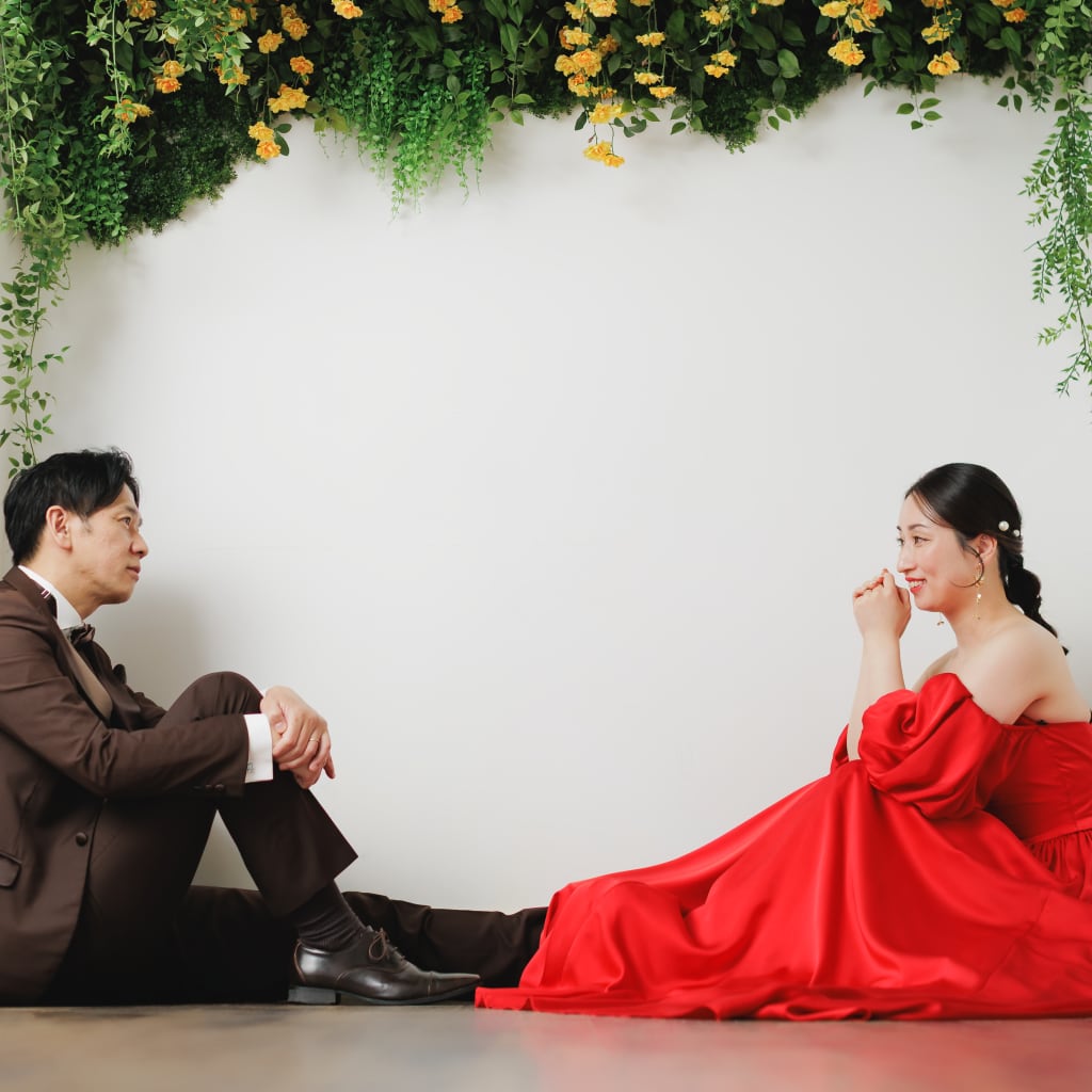 洋装2着撮影 | デコルテフォトグラフィー | 前撮り・フォトウェディング