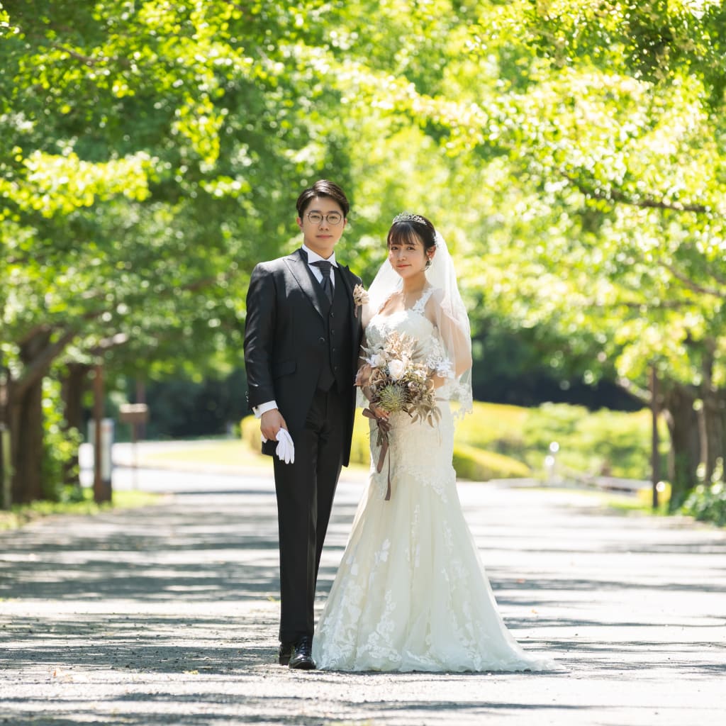 緑が綺麗な季節です | デコルテフォトグラフィー | 前撮り・フォトウェディング