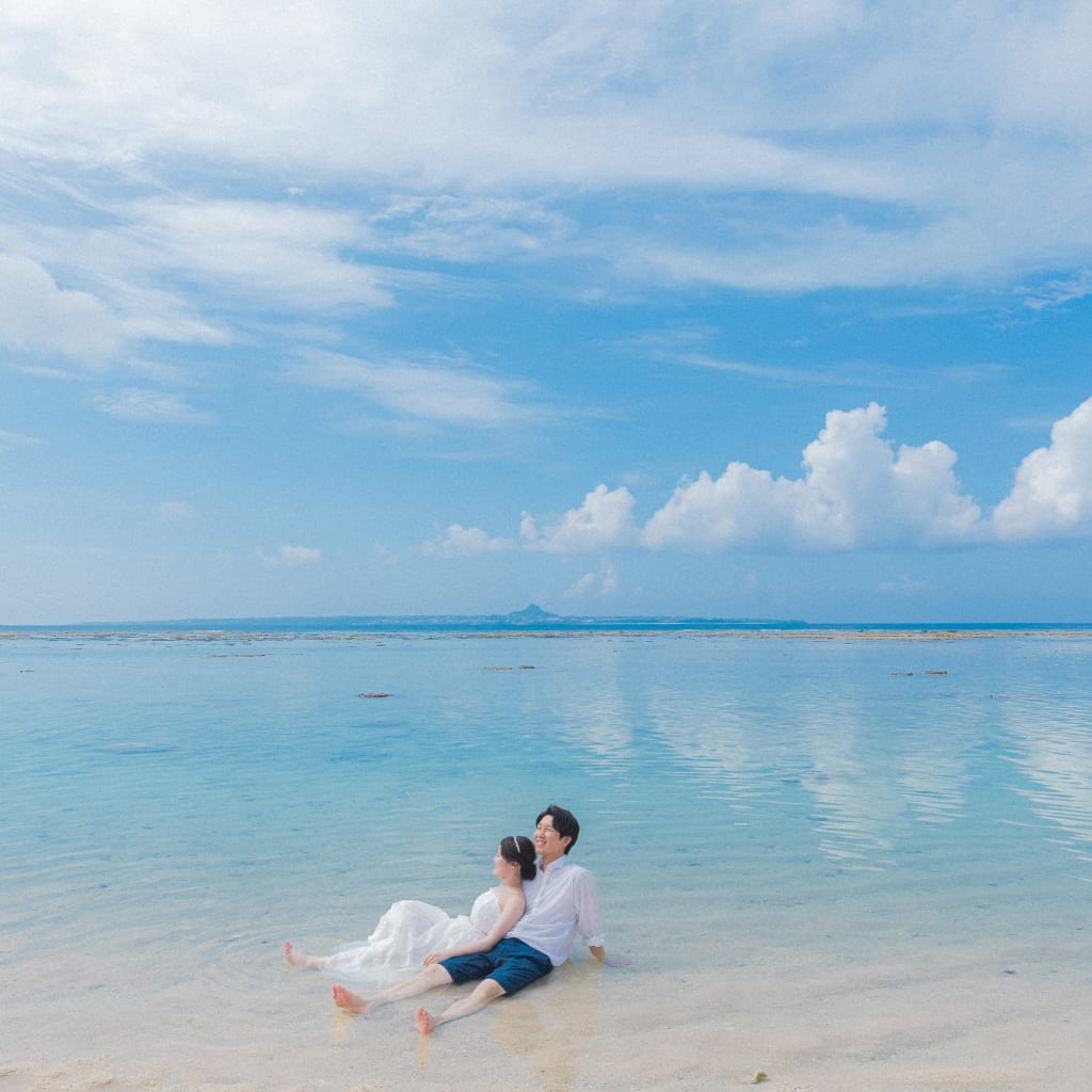 Love is in the sea | デコルテフォトグラフィー | 前撮り・フォトウェディング