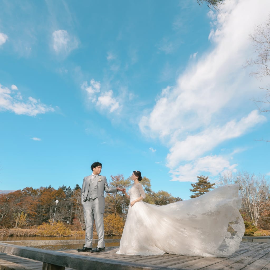 【軽井沢店】満喫！和洋ロケーション | デコルテフォトグラフィー | 前撮り・フォトウェディング