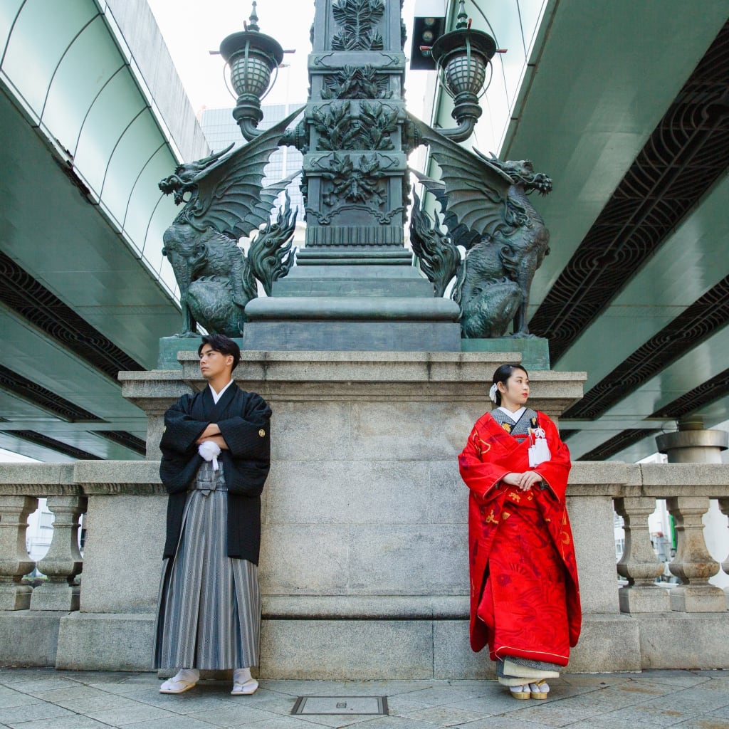 日本橋ロケーション | デコルテフォトグラフィー | 前撮り・フォトウェディング