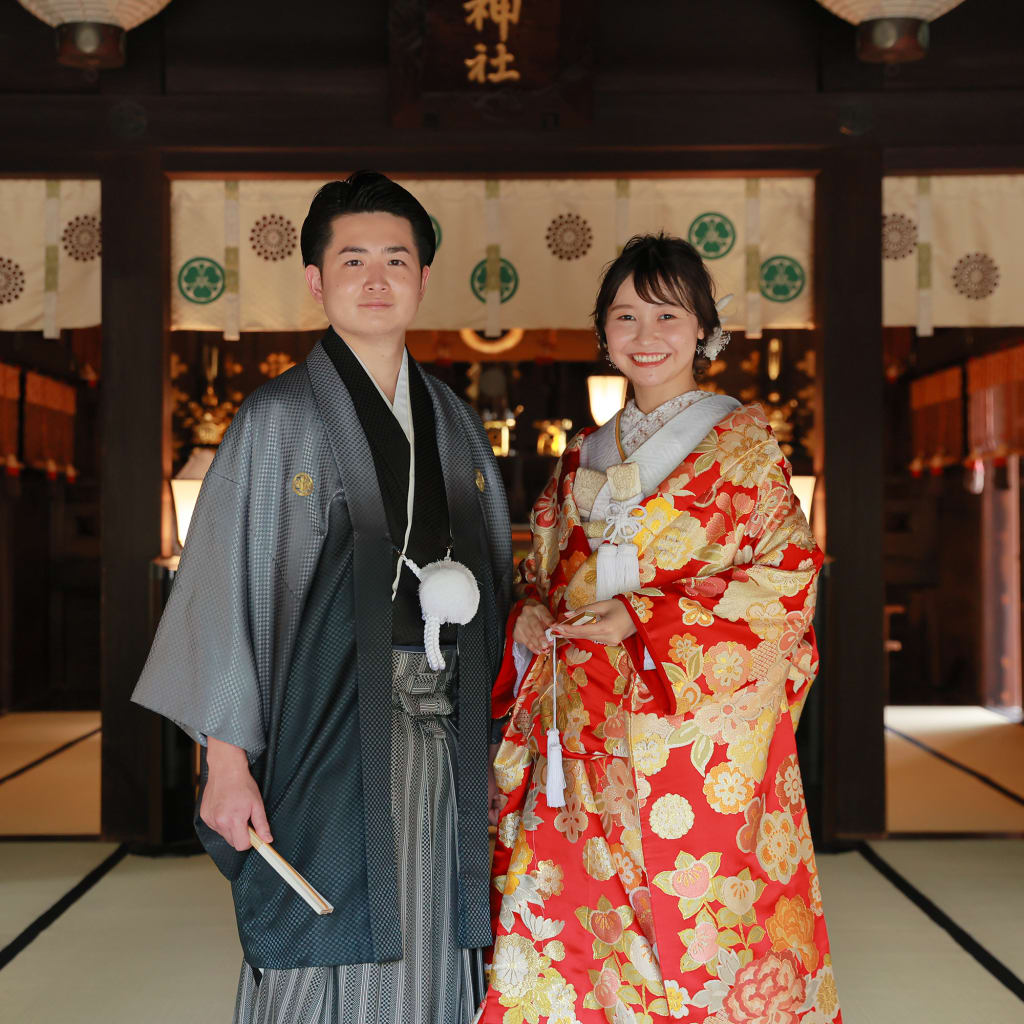 フォトウェディング　神社