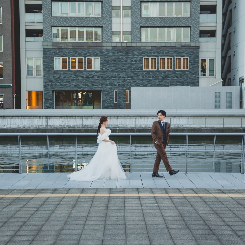 大阪　フォトウェディング　前撮り