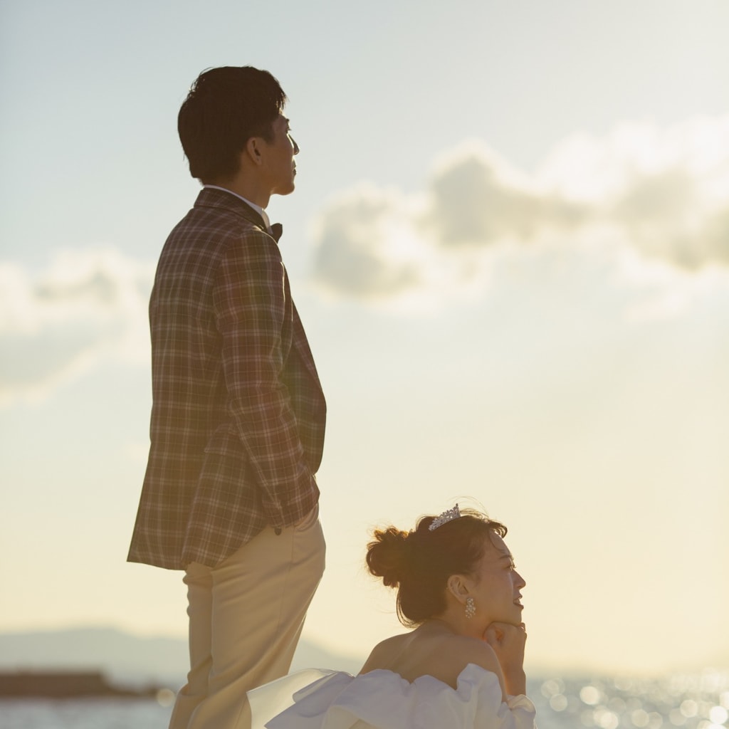 大阪　フォトウェディング　前撮り