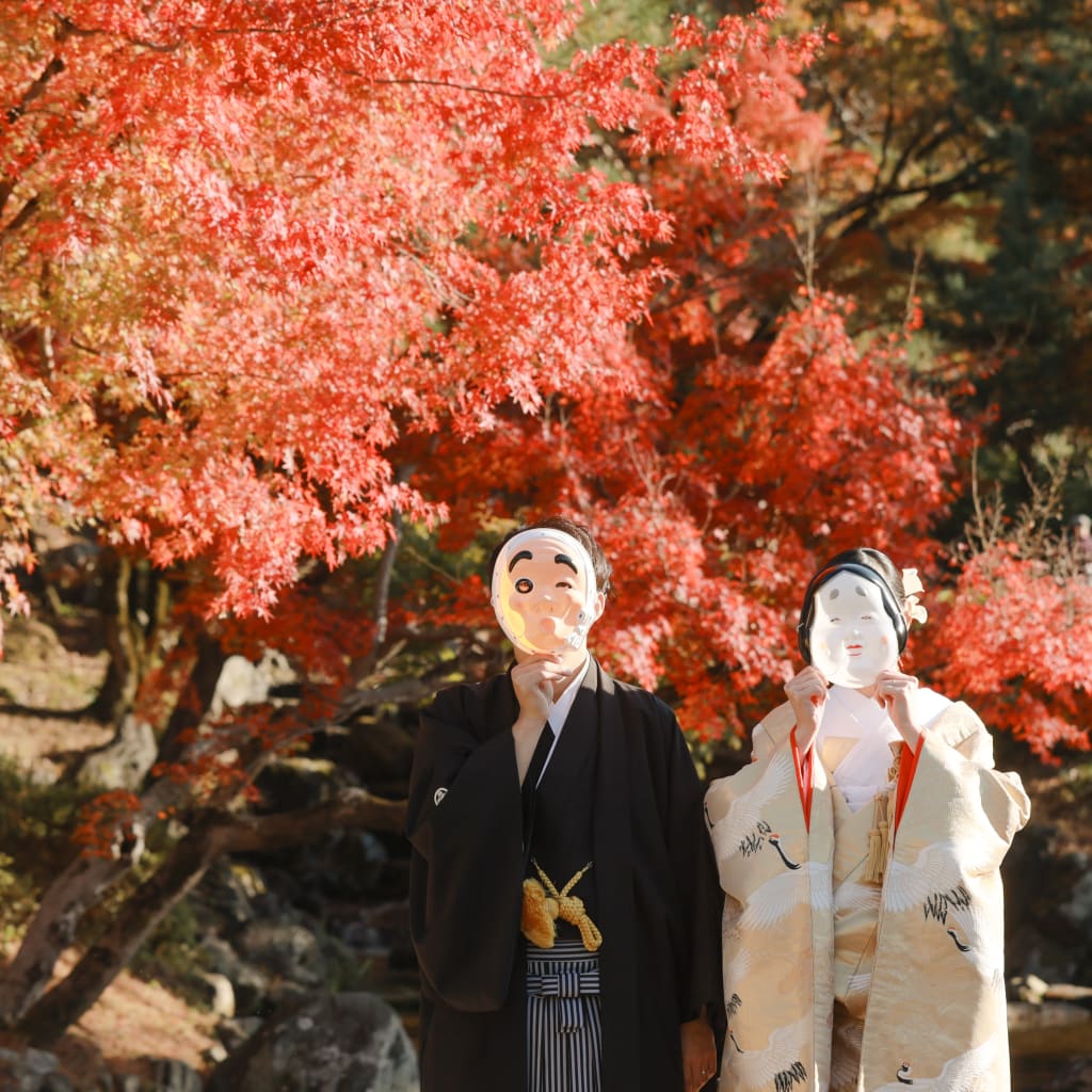 紅葉の円山公園ロケーション🍁