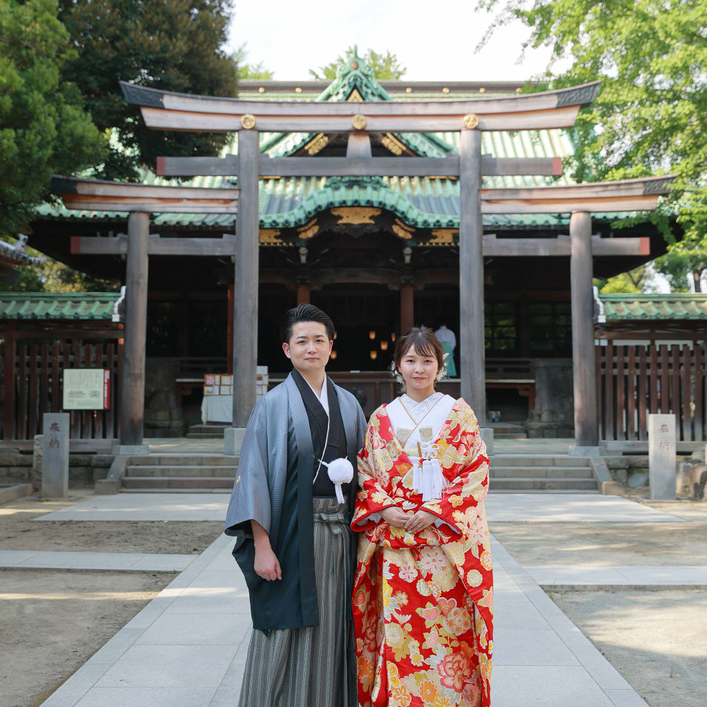 フォトウェディング　神社