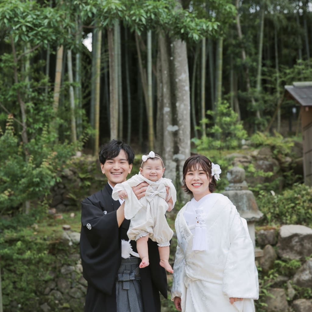 お子様と一緒に和装　スタジオとロケ | デコルテフォトグラフィー | 前撮り・フォトウェディング