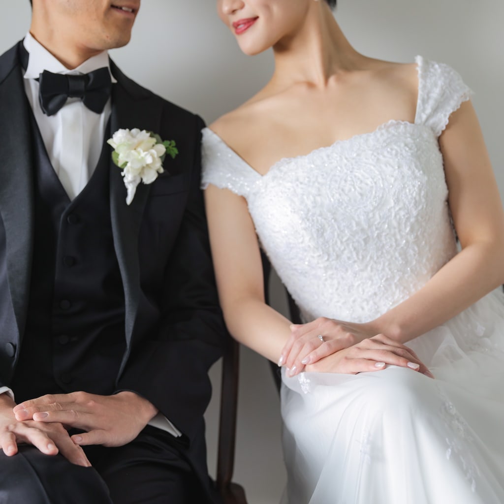 自然体で残す、難波店ハウススタジオのウェディングフォト | デコルテフォトグラフィー | 前撮り・フォトウェディング