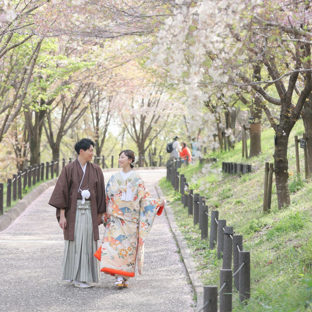 暖かい季節になりました！桜も満開です＾＾ | デコルテフォトグラフィー | 前撮り・フォトウェディング