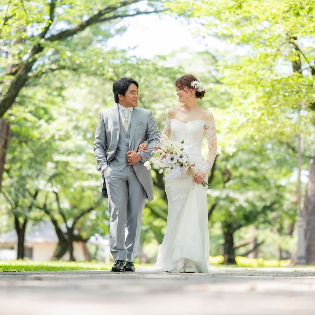 大宮公園 | デコルテフォトグラフィー | 前撮り・フォトウェディング
