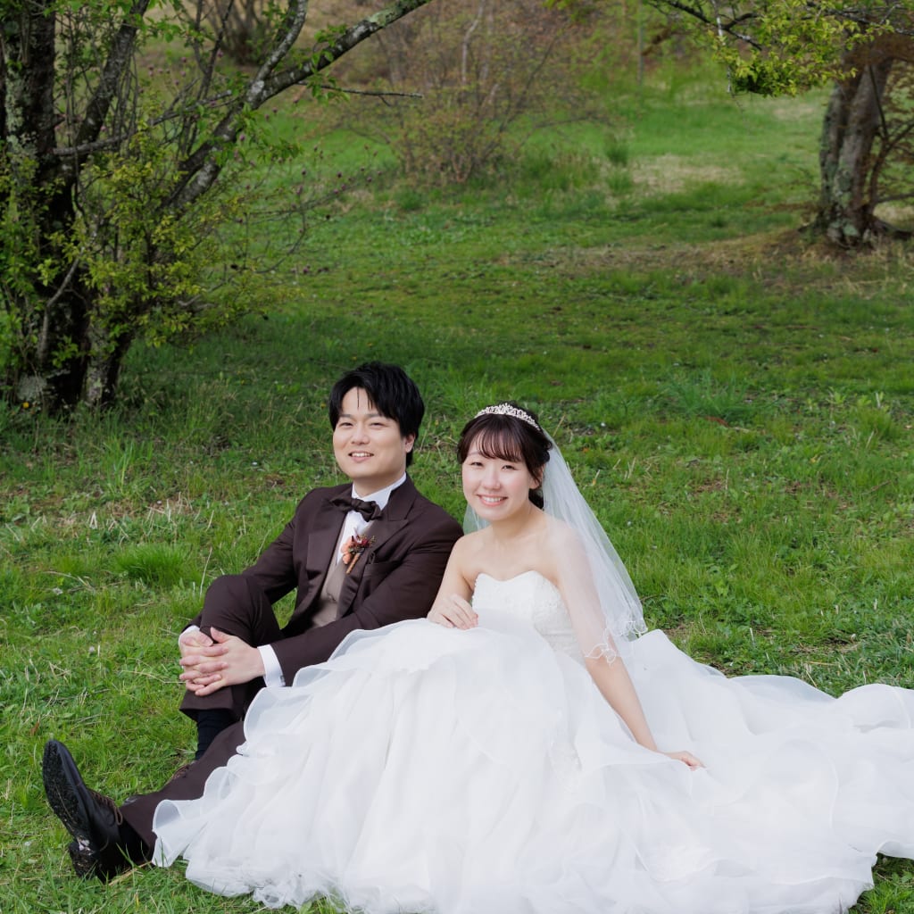 緑と桜の軽井沢撮影♪ | デコルテフォトグラフィー | 前撮り・フォトウェディング