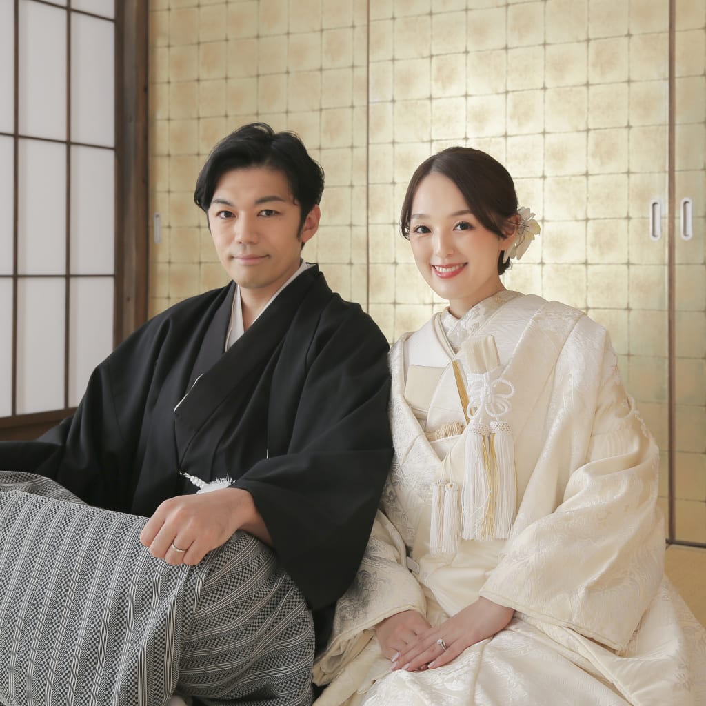 穏やかな屋内庭園で紅葉撮影！ | デコルテフォトグラフィー | 前撮り・フォトウェディング