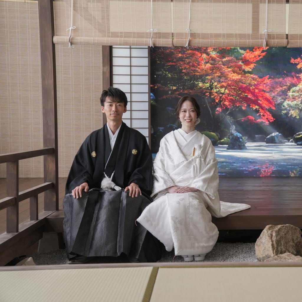 屋内庭園・洋装ハウススタジオ | デコルテフォトグラフィー | 前撮り・フォトウェディング
