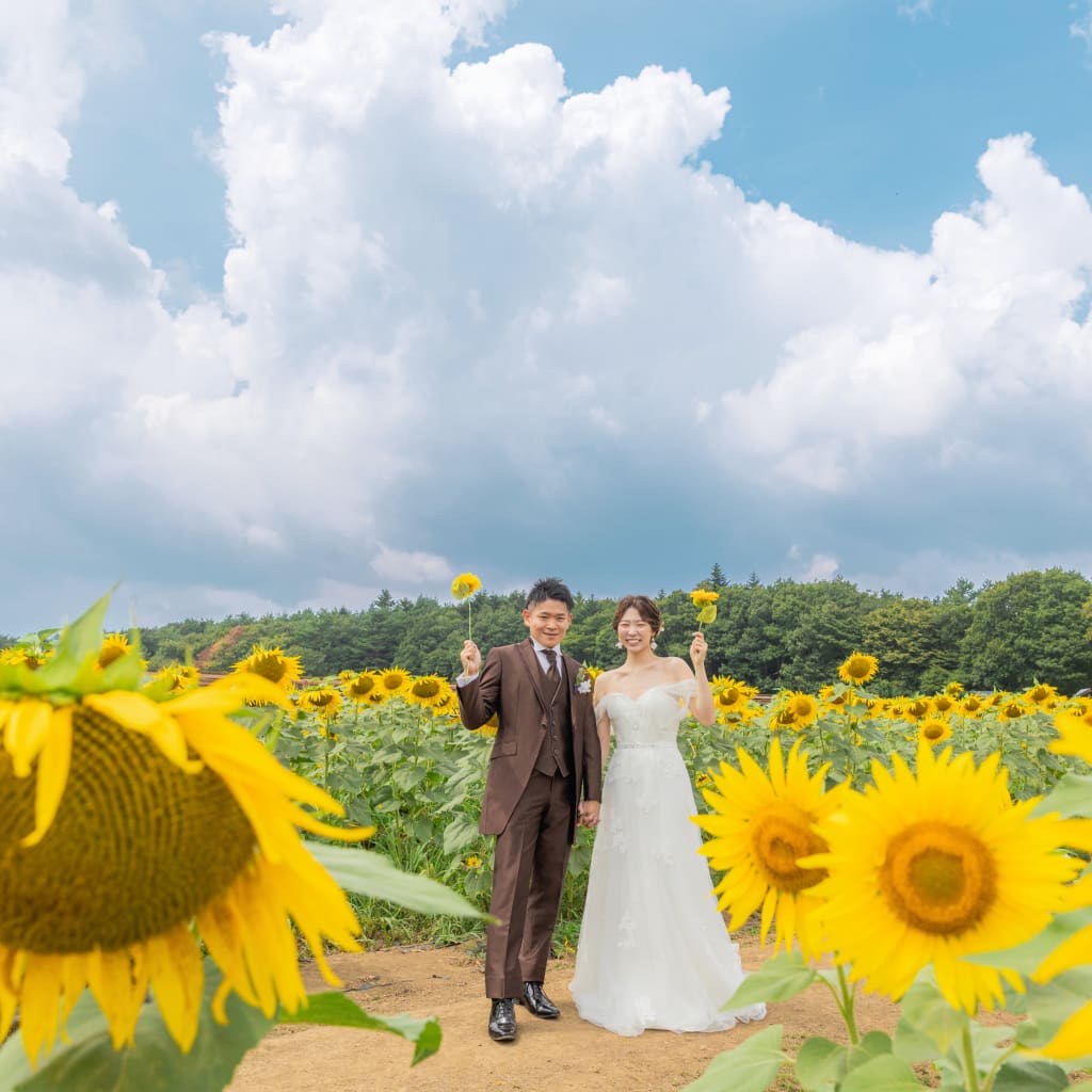 花の都公園での撮影、山中湖