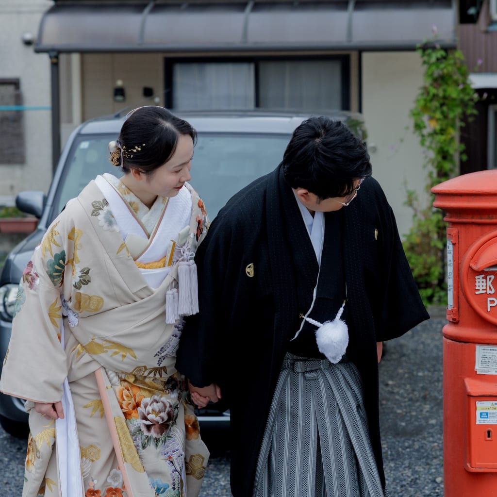蔵の街でも楽しく撮影！ | デコルテフォトグラフィー | 前撮り・フォトウェディング