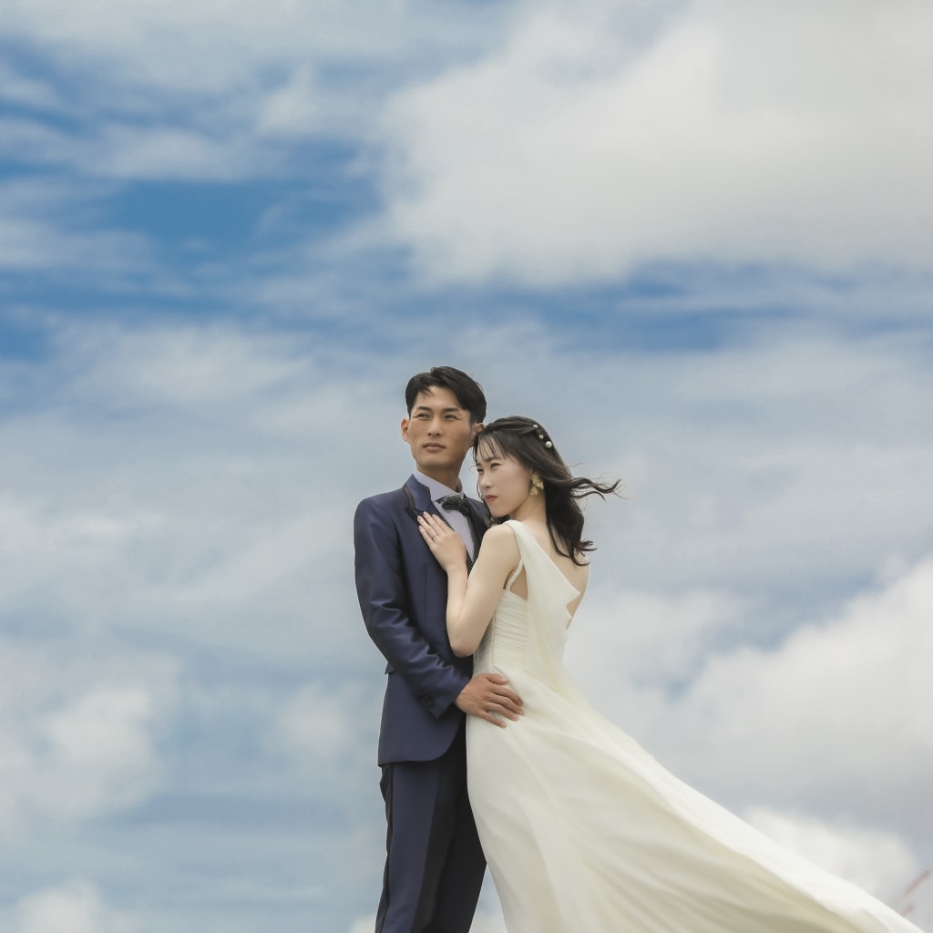 本日は日中の大桟橋撮影のご紹介です。 | デコルテフォトグラフィー | 前撮り・フォトウェディング