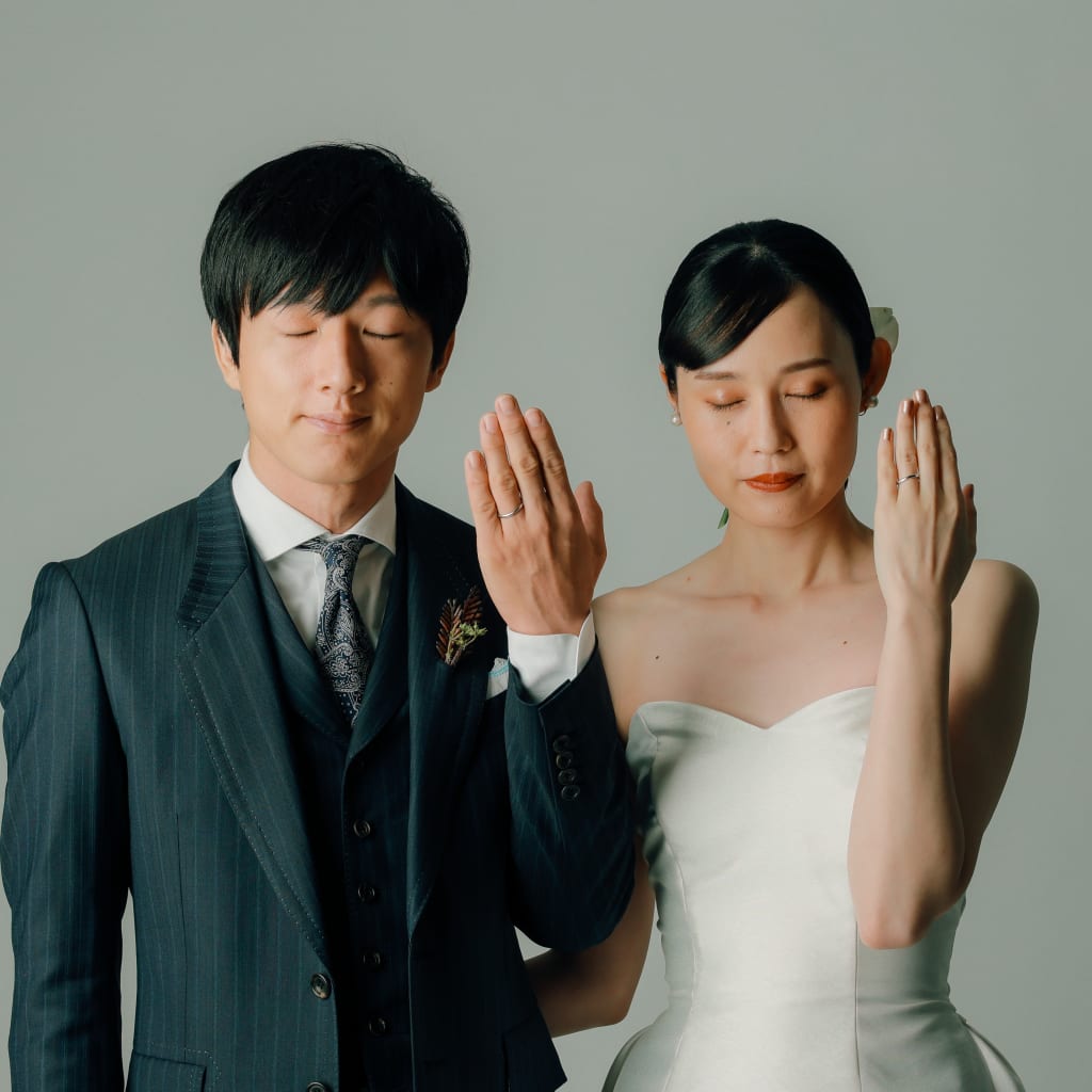 洋装スタジオPLUSで2人らしさを | スタジオ8 栄スタジオ | 前撮り・フォトウェディング