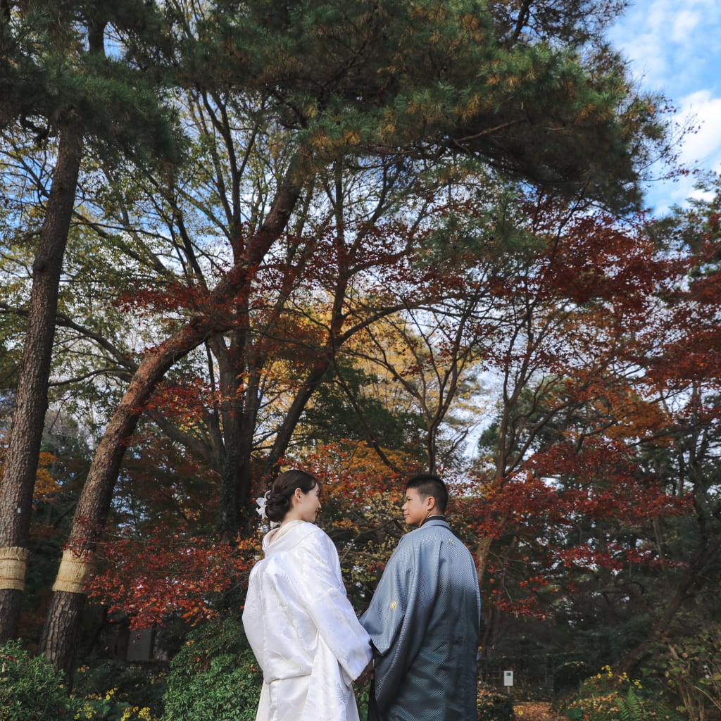 和装にぴったりのロケーション！ | デコルテフォトグラフィー | 前撮り・フォトウェディング