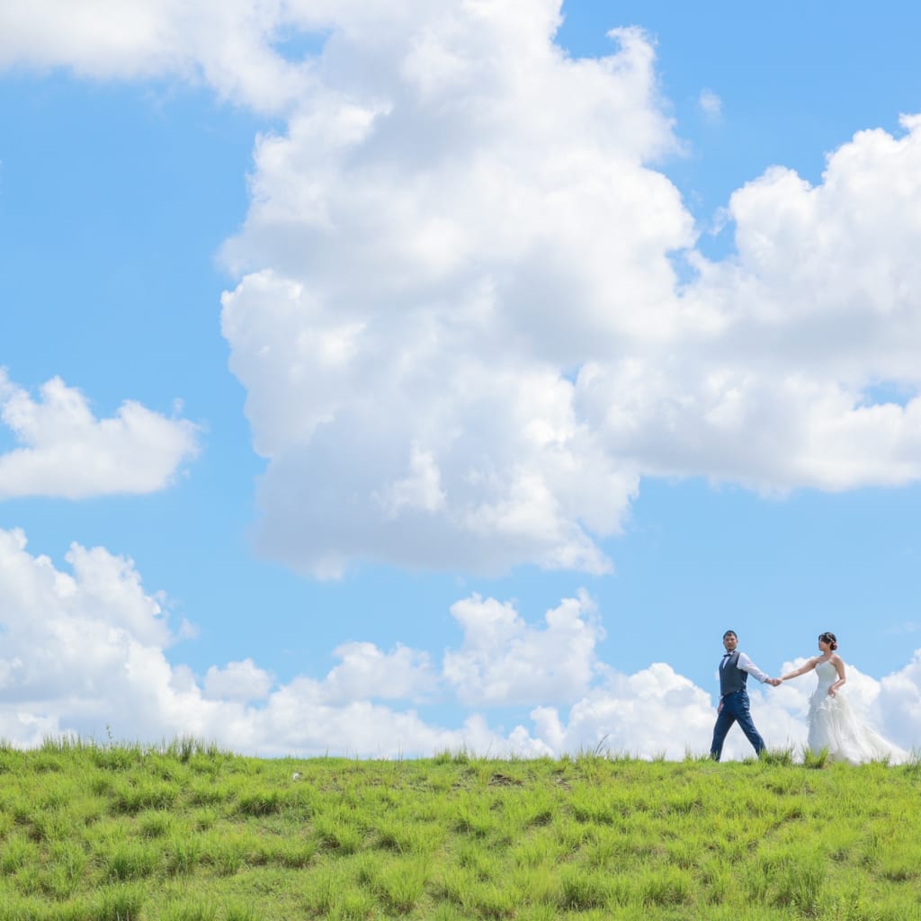 真夏の撮影 | デコルテフォトグラフィー | 前撮り・フォトウェディング