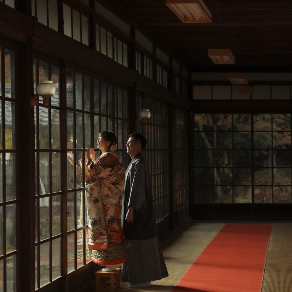 京都,婚礼写真,前撮り,和装,お寺,寺社仏閣,和装婚礼,フォトウェディング