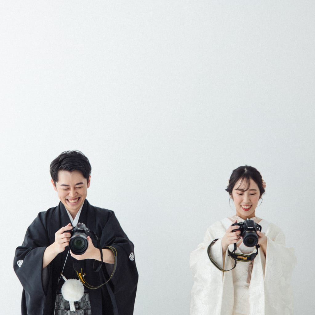 【和装前撮り】笑顔あふれるスタジオ撮影。自分たちらしさを形に。