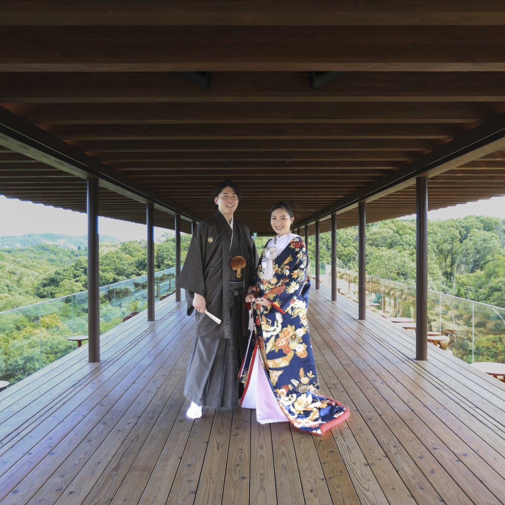 #禅房 清寧 #和装 #色打掛 #絶景