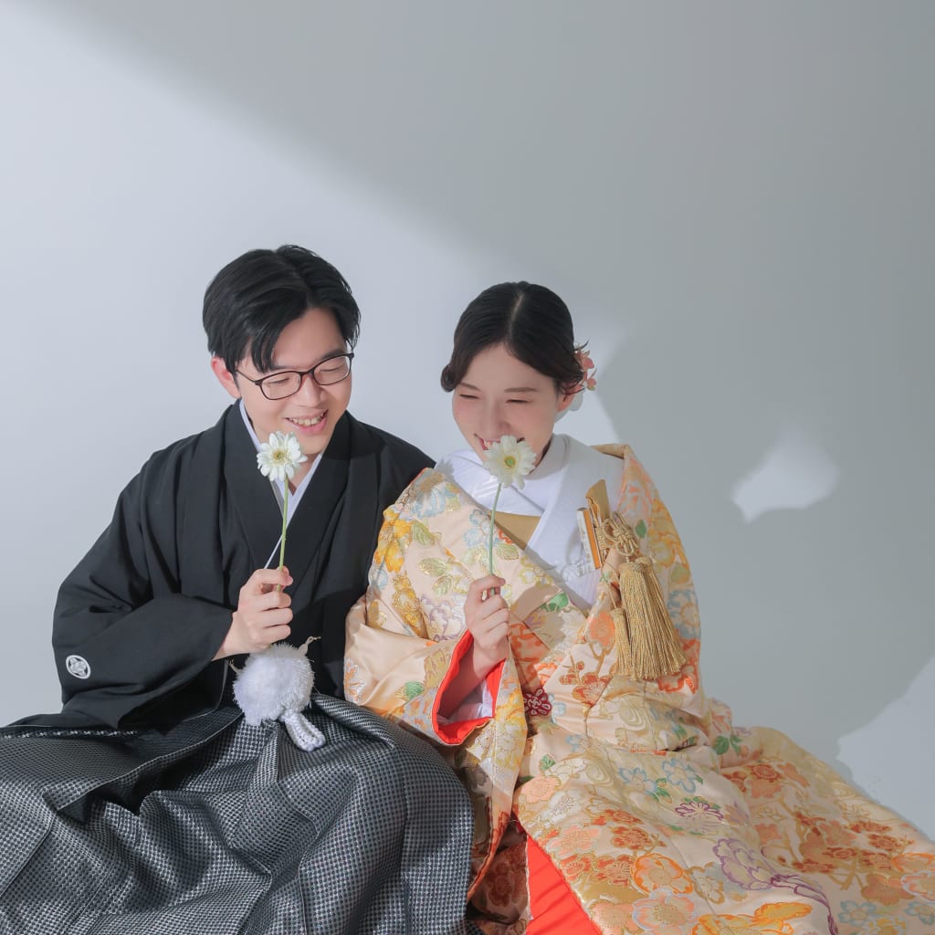 和装スタジオで！ | デコルテフォトグラフィー | 前撮り・フォトウェディング