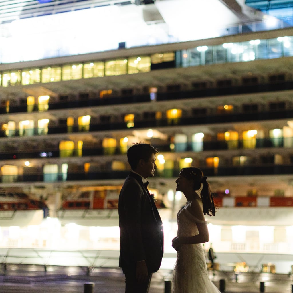 1日にスタジオもロケーションも！ | デコルテフォトグラフィー | 前撮り・フォトウェディング