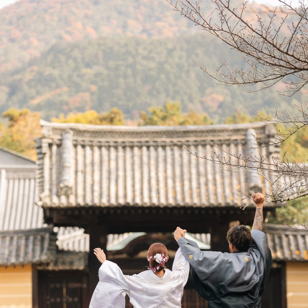 秋の美しさと和装の魅力を堪能！