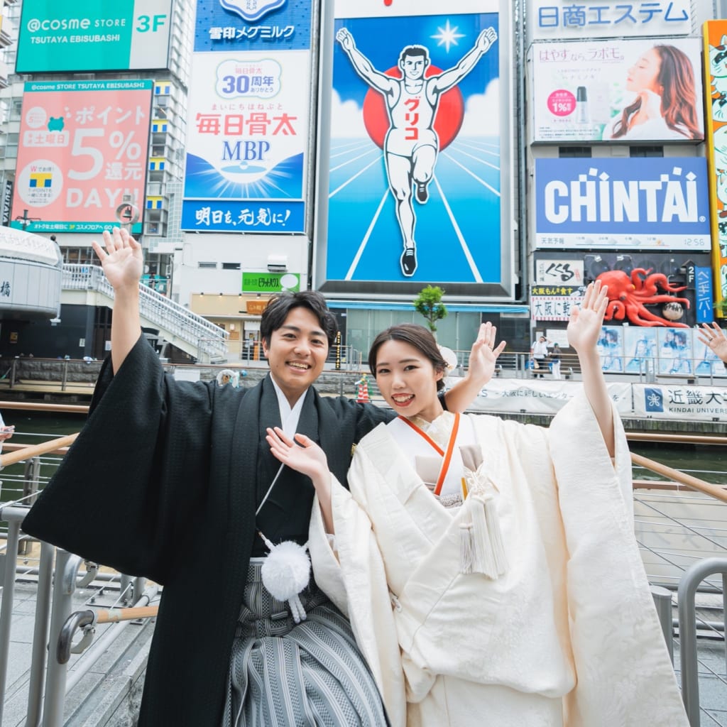 大阪　フォトウェディング　前撮り