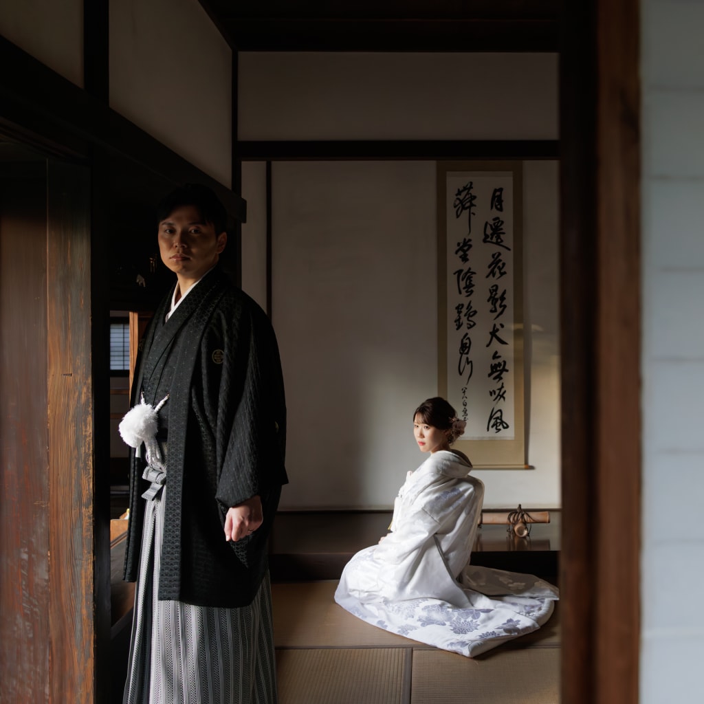 難波田城公園で和の趣を。 | デコルテフォトグラフィー | 前撮り・フォトウェディング