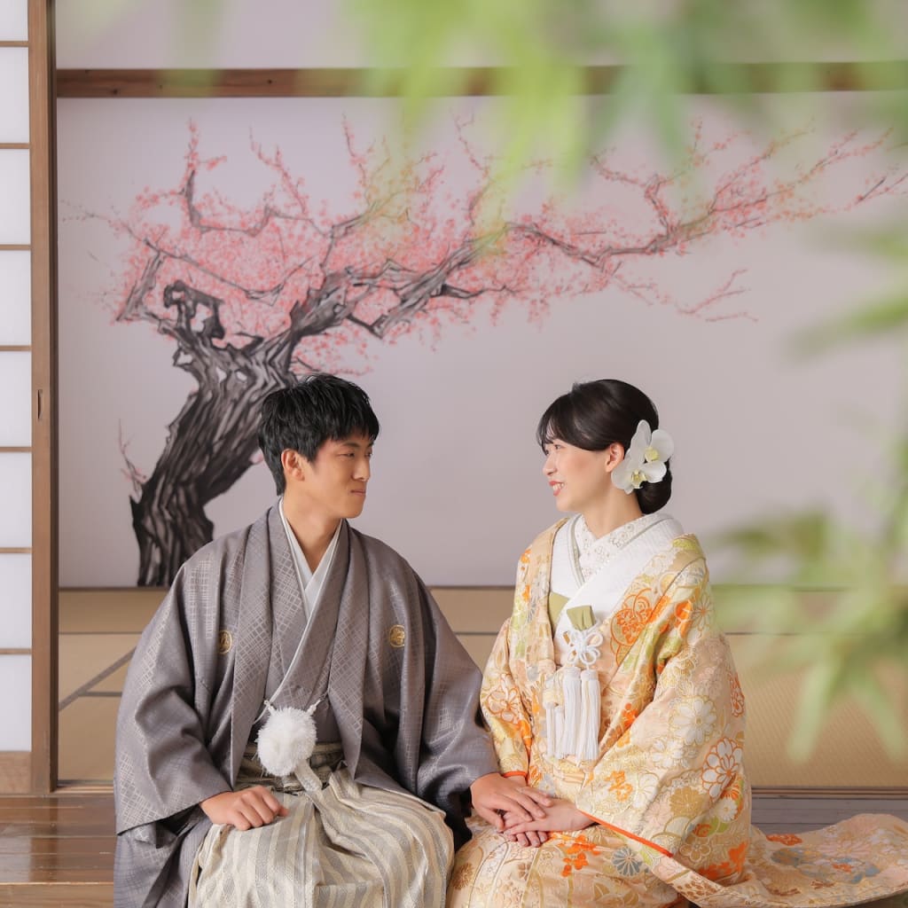 バリエーションたっぷりスタジオプラン！【和洋満喫◎】 | デコルテフォトグラフィー | 前撮り・フォトウェディング