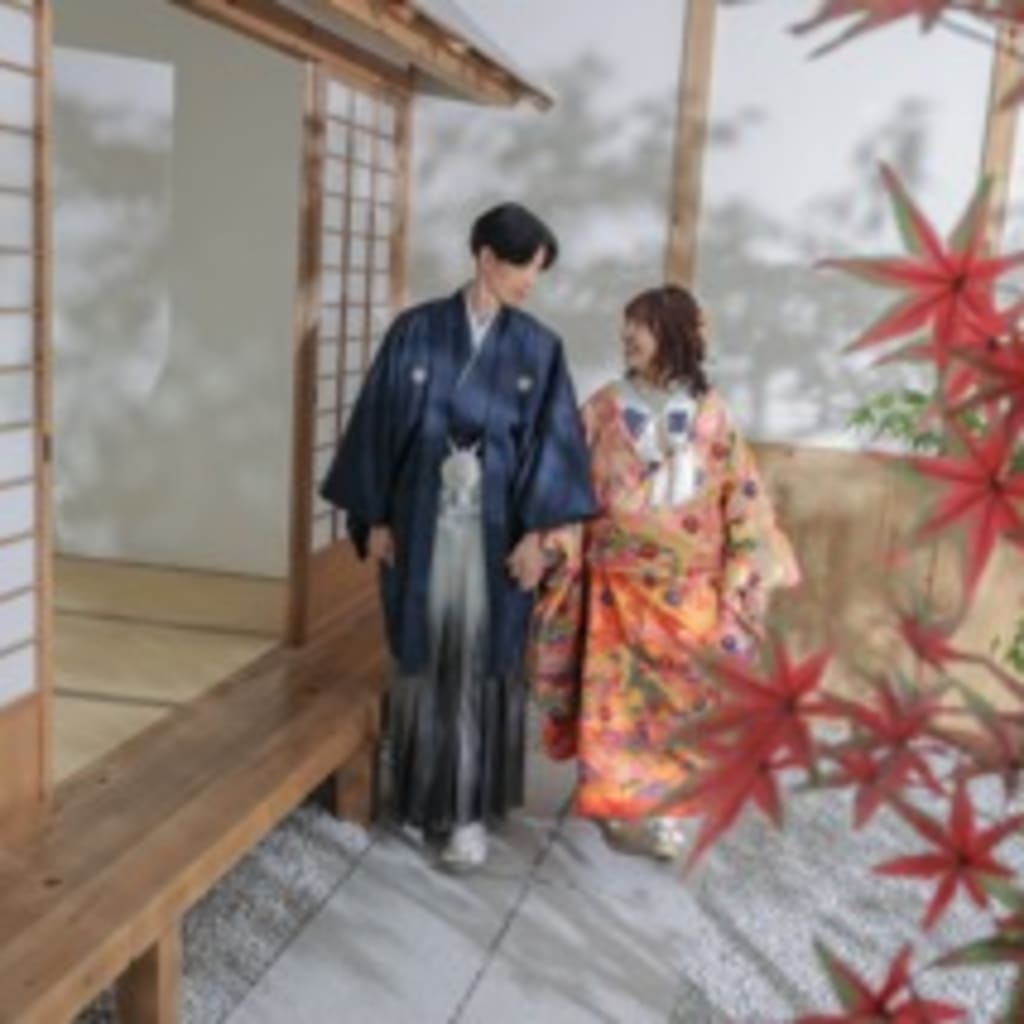 洋装＋和装 | デコルテフォトグラフィー | 前撮り・フォトウェディング