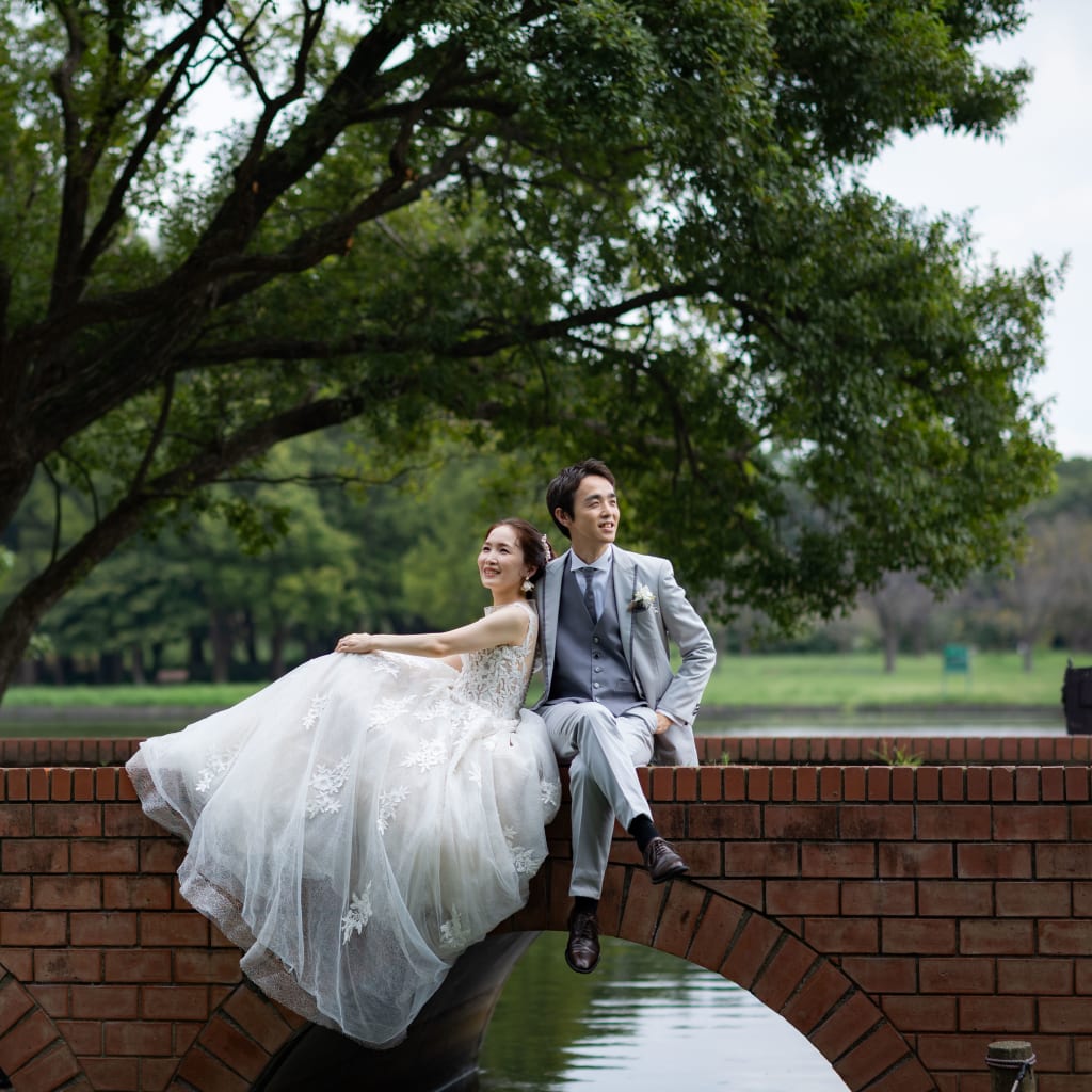 水元公園撮影 | デコルテフォトグラフィー | 前撮り・フォトウェディング