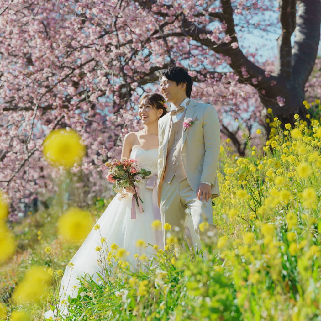 予約受付中！2月の河津桜 | デコルテフォトグラフィー | 前撮り・フォトウェディング